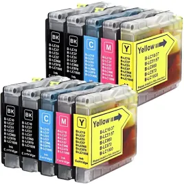 zestaw-tuszow-10-xl-lc970-lc1000-do-brother-dcp130c-dcp135c-dcp150c-mfc260c
