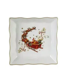 talerz-polmisek-patera-swiateczna-porcelana-sanie-mikolaja-boze-narodzenie