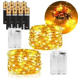 2-x-lampki-led-druciki-10m-100led-na-baterie-mikro-swiatelka-biale-cieple