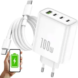ladowarka-sieciowa-gan-100w-3xusb-c-1xusb-qc3-0-szybkie-ladowanie-kabel