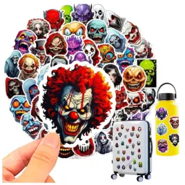 zestaw-naklejek-na-halloween-naklejki-wodoodporne-czaszka-diabel-50-szt
