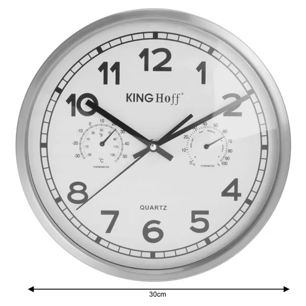 zegar-scienny-30cm-kinghoff-kh-5027-termometr-marka-kinghoff
