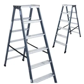 drabina-dwustronna-anodowana-krause-sepro-2x6-stop