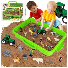 piasek-kinetyczny-piaskolina-zestaw-farma-gospodarstwo-zwierzeta-traktor