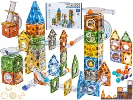 klocki-magnetyczne-teczowe-tor-kulkowy-zestaw-konstrukcyjny-156el-kulodrom