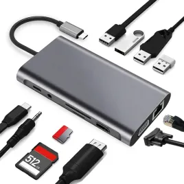 hub-usb-c-11w1-adapter-hdmi-4k-vga-jack-sd-rj45-m1