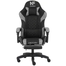 fotel-gamingowy-tapicerowany-wygodny-duzy-infini-core-black-dark-gray