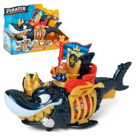 magicbox-piratix-king-shark-golden-teeth-czarno-zloty-rekin-z-klatka