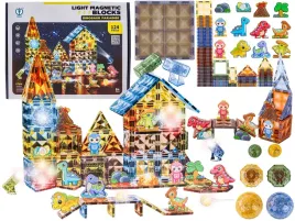 konstrukcyjne-klocki-magnetyczne-swiecace-elementy-park-dinozaurow-124-el