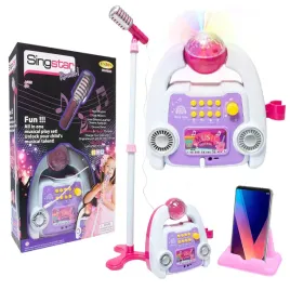 zestaw-do-karaoke-dla-dzieci-mikrofon-wzmacniacz-statyw-kula-disco-led