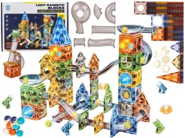 klocki-magnetyczne-konstrukcyjne-tor-kulkowy-swiecace-elementy-174-el