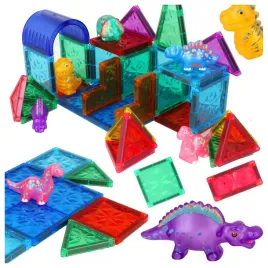 duze-klocki-magnetyczne-konstrukcyjne-3d-edukacyjne-dinozaury-zestaw-45-el