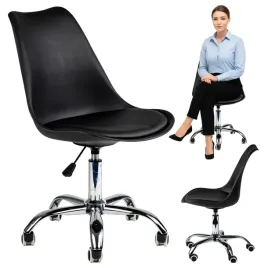 krzeslo-obrotowe-biurowe-z-podnosnikiem-poduszka-chromowane-nogi-czarne-mod