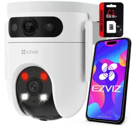 kamera-obrotowa-wifi-h9c-6mpx-3mp-3mp-ezviz-karta-pamieci-sd-64gb