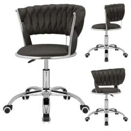 krzeslo-obrotowe-warkocz-treccia-office-black-velvet