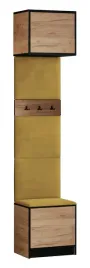 garderoba-costa-10-dab-craft-zloty-tkanina-zolta-siedzisko-z-nadstawka