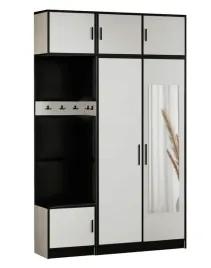 garderoba-dior-13-bialy-ecoskora-czarna-lustro-z-nadstawka