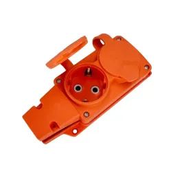 horoz-gniazdo-przenosne-gumowe-podwojne-schuko-pomarancz-hermetyczne-ip54