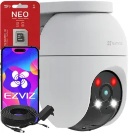 kamera-wifi-ezviz-c8c-1080p-fullhd-obrotowa-dual-light-karta-64gb-10m-kabla