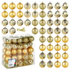 bombki-choinkowe-vilde-zlote-6-cm-50-szt-nietlukace-mix-faktur-dekor