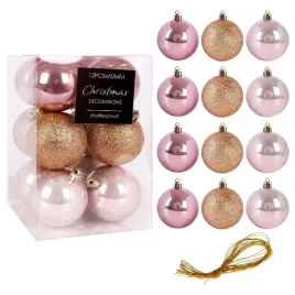 bombki-choinkowe-vilde-rozowe-6-cm-zestaw-12-szt-nietlukace-brokat