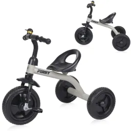 rowerek-trojkolowy-dla-dziecka-lekki-i-zwrotny-lorelli-first-prezent-szary