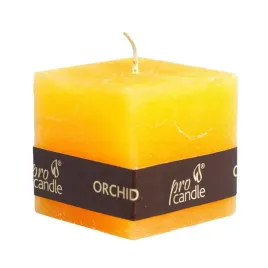 pro-candle-swieca-dekoracyjna-do-pokoju-zolta-5x5-orchidea-kostka-handmade