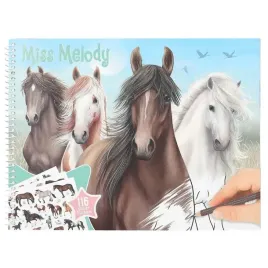 top-model-miss-melody-horse-kon-szkicownik-z-naklejkami-12978