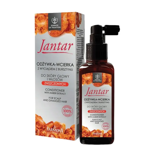 Jantar Odżywka-Wcierka Regenerująca Bursztyn Włosy Zniszczone 100ml