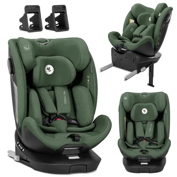 Fotelik Obrotowy 360 z Nogą I-SIZE 0-36kg do 150cm ISOFIX Lorelli Perseus