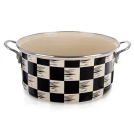 garnek-emaliowany-5-l-orion-szachownica-26-cm-indukcja-zmywarka