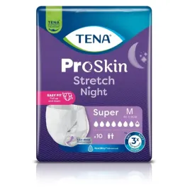 tena-stretch-proskin-super-night-pieluchomajtki-elastyczne-na-noc-m-10szt