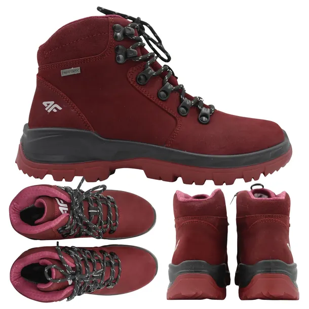 BUTY DAMSKIE 4F TREKKINGOWE NA JESIEŃ ZIMĘ OBDH253 60S r.37