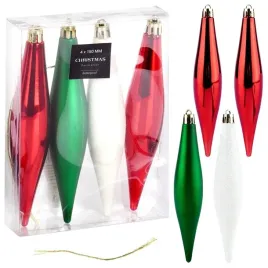 bombki-choinkowe-vilde-sople-czerwone-zielone-biale-15-cm-4-szt