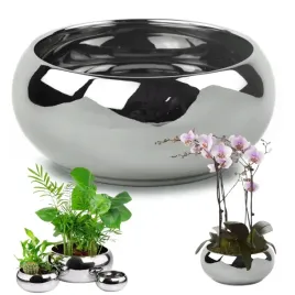 misa-miska-doniczka-oslonka-ceramiczna-glamour-bonsai-19cm-srebrna