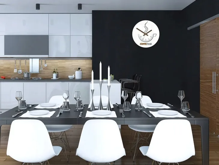 zegar-scienny-coffee-time-ii-white-marka-modernclock