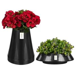 wazon-flakon-na-grob-cmentarz-25x20cm-doniczka-o25cm-grafit-gladki-zestaw