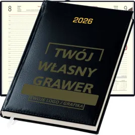 kalendarz-dzienny-a5-terminarz-2026-ksiazkowy-z-grawerem-logo-granatowy