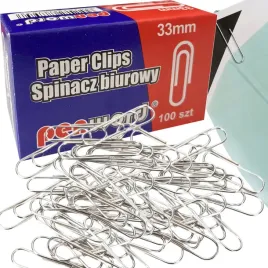 spinacze-biurowe-penword-33mm-okragle-do-papieru-zestaw-100szt