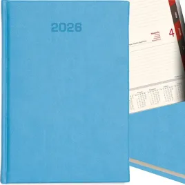 kalendarz-dzienny-a5-terminarz-2026-ksiazkowy-notes-planer-jasno-niebieski