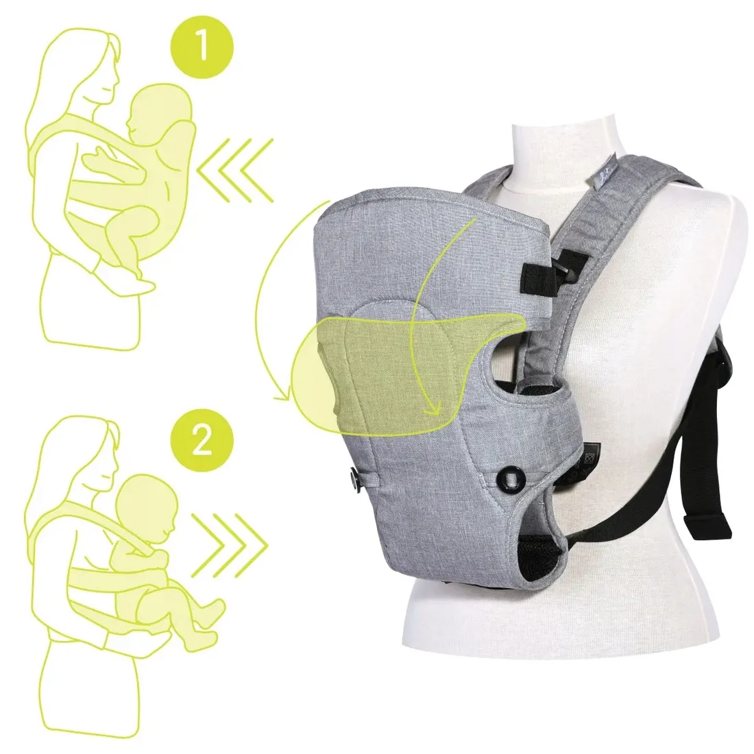 nosidlo-dla-dziecka-ergonomiczne-regulowane-lorelli-between-szare