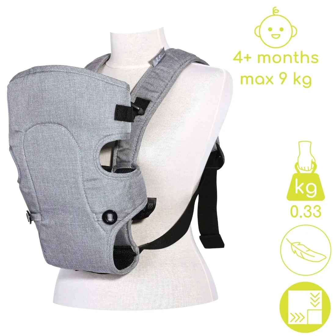 nosidlo-dla-dziecka-ergonomiczne-regulowane-lorelli-between-szare
