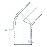 kolano-doczolowe-pe100-sdr17-110-45-fox-material-wykonania-pe
