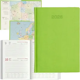 kalendarz-dzienny-a5-terminarz-2026-ksiazkowy-notes-planer-jasno-zielony
