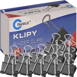 klipy-klipsy-biurowe-metalowe-czarne-taurus-15mm-12szt