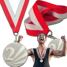 medal-prezent-nagroda-srebrny-dla-dzieci-z-tasiemka-na-zawody-nagroda-50mm
