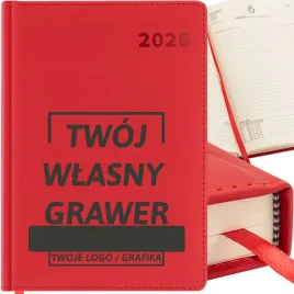 kalendarz-dzienny-a5-terminarz-2026-ksiazkowy-notes-z-grawer-logo-czerwony
