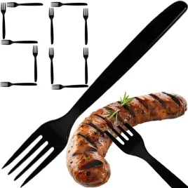komplet-50szt-50x-zestaw-widelcow-wielorazowych-do-grilla-widelec-czarne