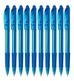 dlugopis-automatyczny-pentel-bk417-niebieski-zestaw-10-szt