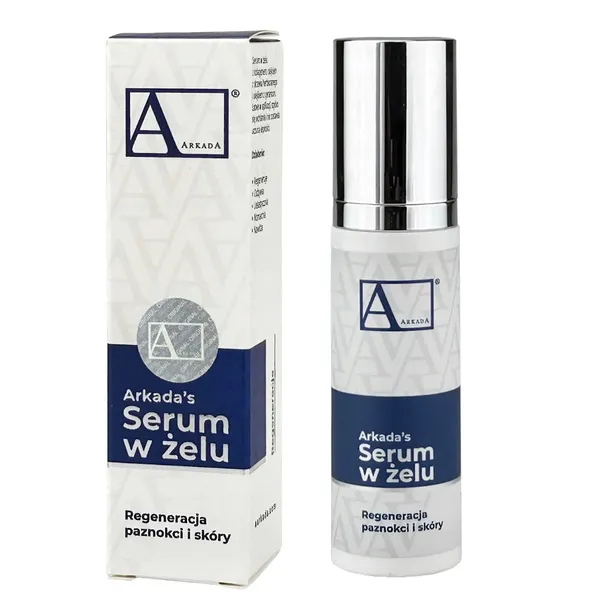 ARKADA Serum w Żelu Kolagenowe Regenerujące do Paznokci i Skóry 15 ml